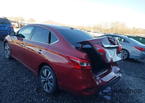 2016 Nissan Sentra Sl from USA, damaged, VIN 3N1AB7AP3GY303540
